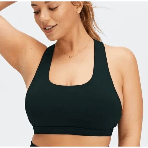 Fabletics | Black w/ Leo Straps Kessler Sports Bra | Large, MSRP $60 - Picture 8 of 8